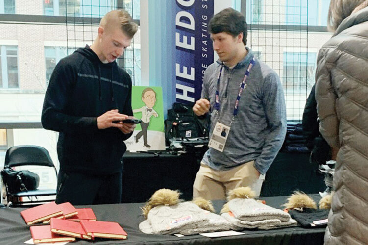 MC student works at U.S. figure skating championships